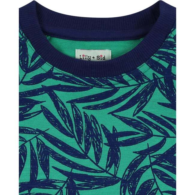 Palm Print Sweatshirt - Sweatshirts - 3