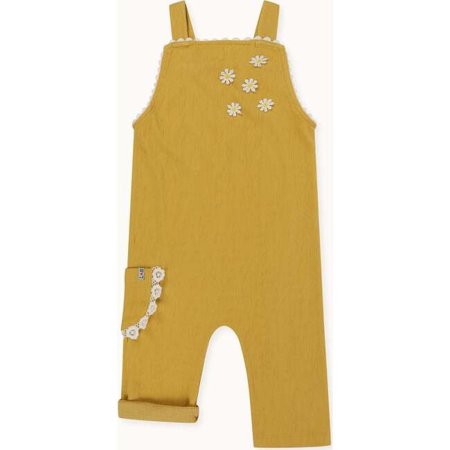 Floral Applique Dungarees Jumpsuit