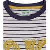 Ok Slogan Print T-Shirt, Stripe - T-Shirts - 3 - thumbnail