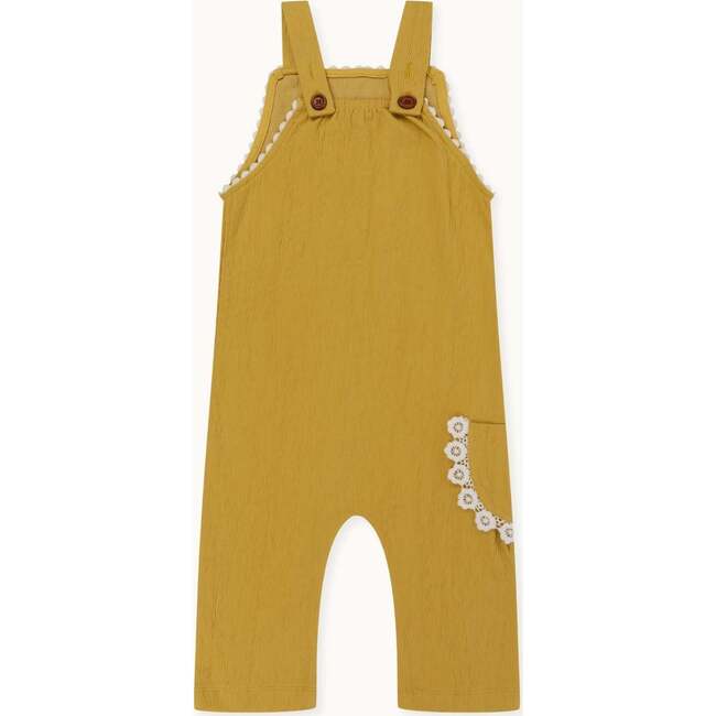 Floral Applique Dungarees Jumpsuit