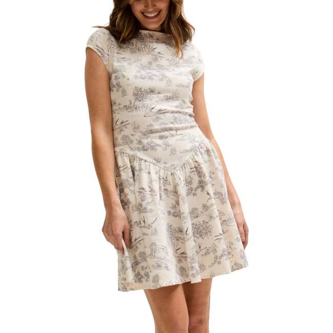 Heidy Corset Inspired Josephine Print Mini Dress