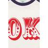 Ok Slogan Print T-Shirt, Navy - Sweatshirts - 3 - thumbnail