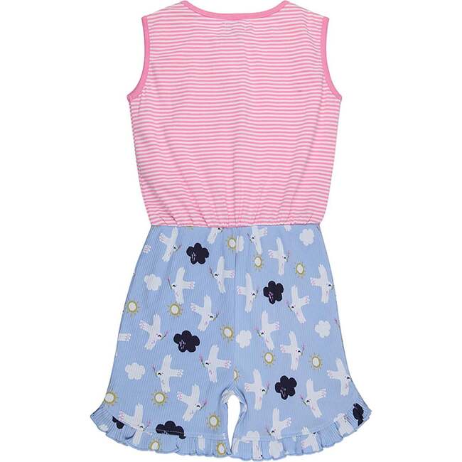 Betty Bird Print Jumpsuit