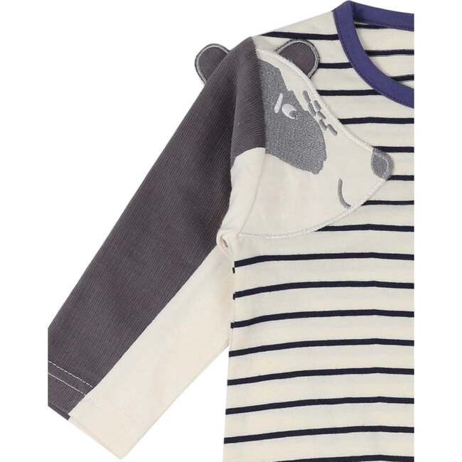 Badger Applique Romper - Rompers - 3