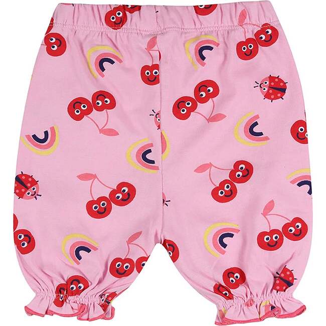 Cherry Print Top And Legging Set