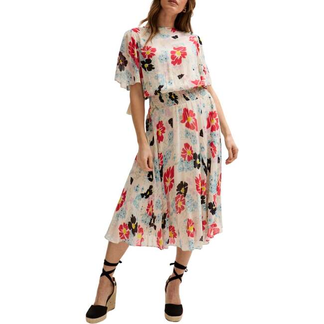 Heidy Corset Inspired Josephine Print Mini Dress - Dresses - 4