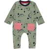 Dizzy Dinosaur Print Romper - Rompers - 1 - thumbnail