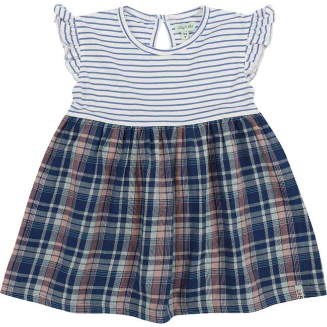 Check And Stripe Dress