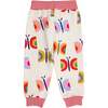 Butterfly Print Joggers - Pants - 2