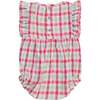 Check Print Romper - Rompers - 2 - thumbnail