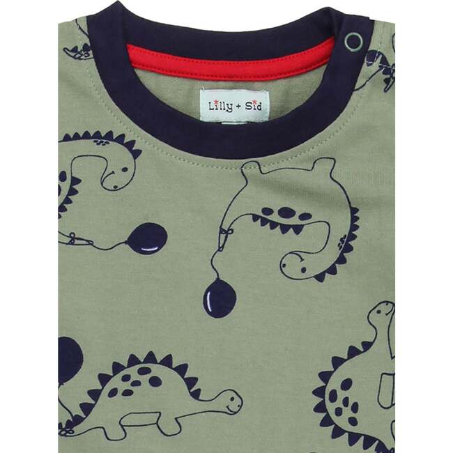 Dizzy Dinosaur Print Romper - Rompers - 3