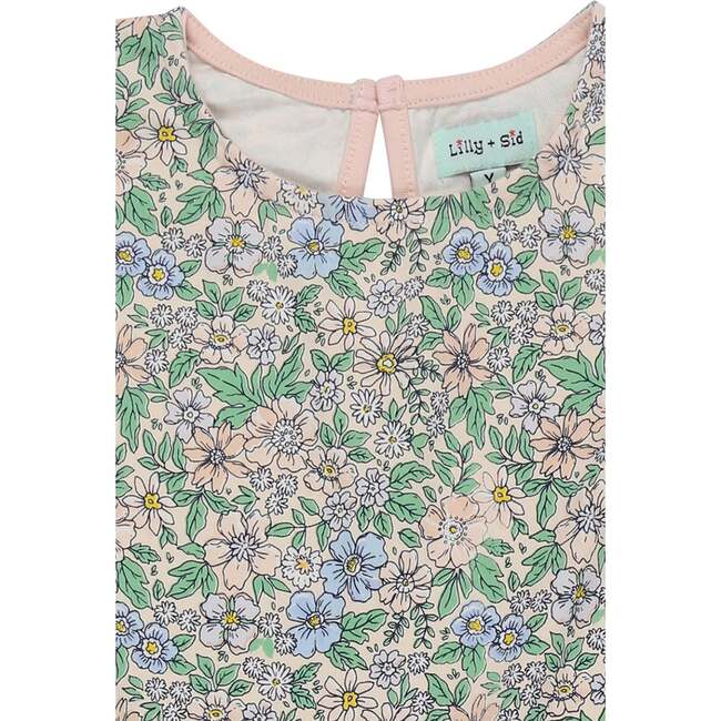 Ditsy Floral Print Jumpsuit - Rompers - 3