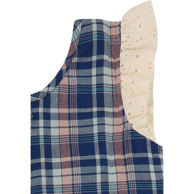 Check Print Jumpsuit - Rompers - 3