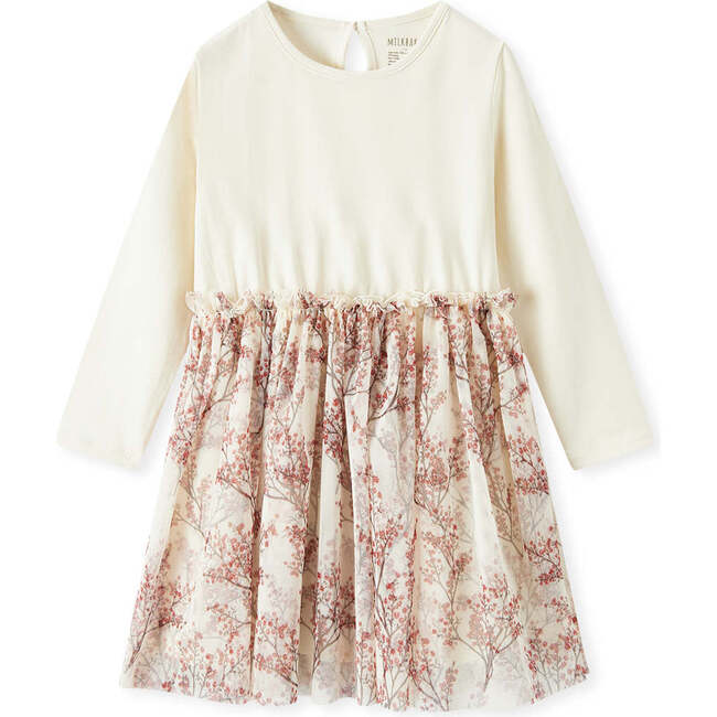 Winterberry Cotton Stretch Long Sleeve Ballet Dress