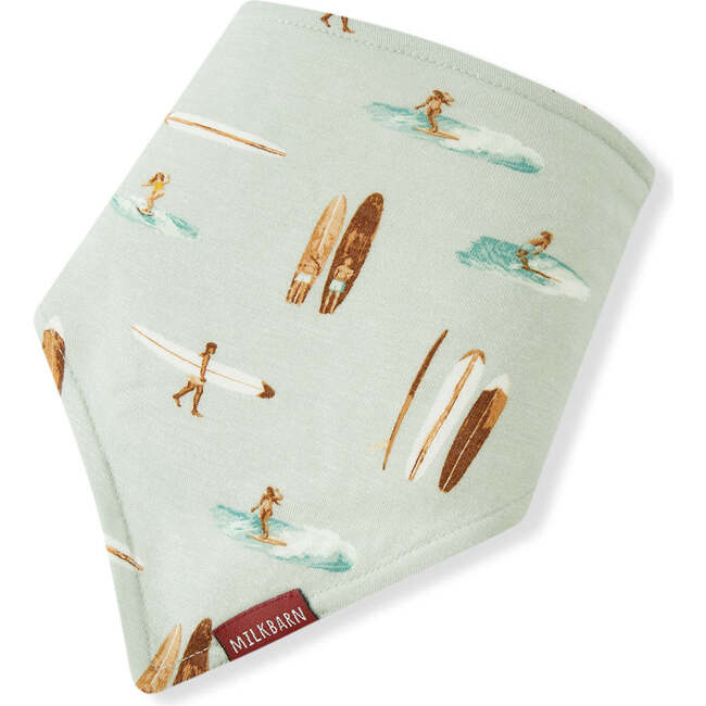 Vintage Surf Bamboo Three-Layer Kerchief Bib