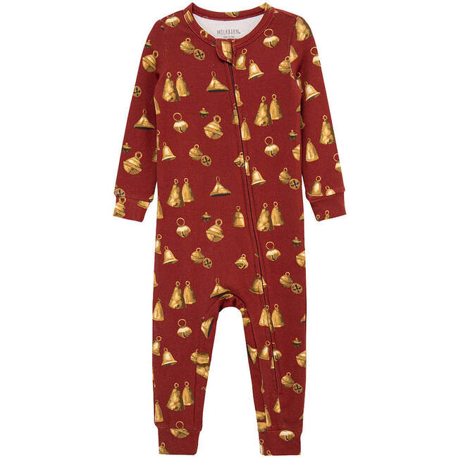 Vintage Bell Brushed Zipper Pajama