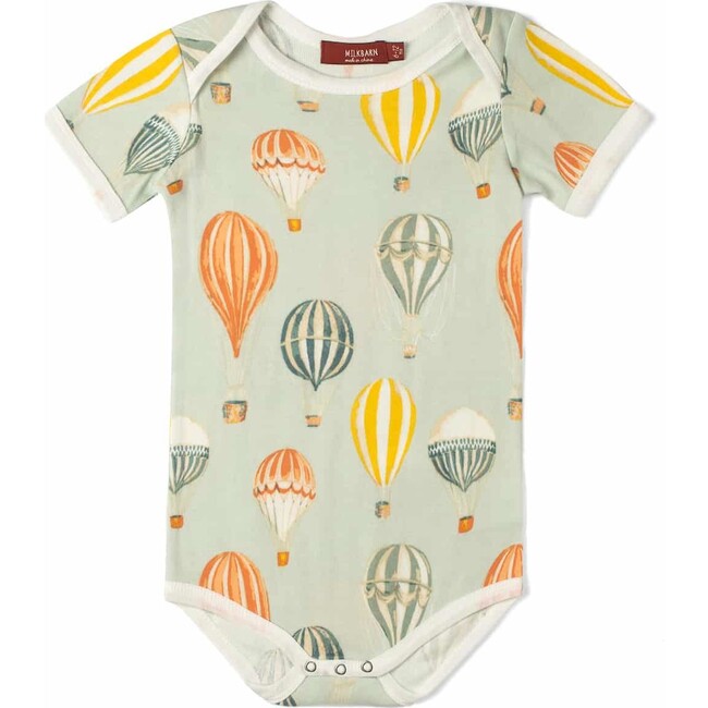 Vintage Balloons Organic Cotton Short Sleeve One Piece