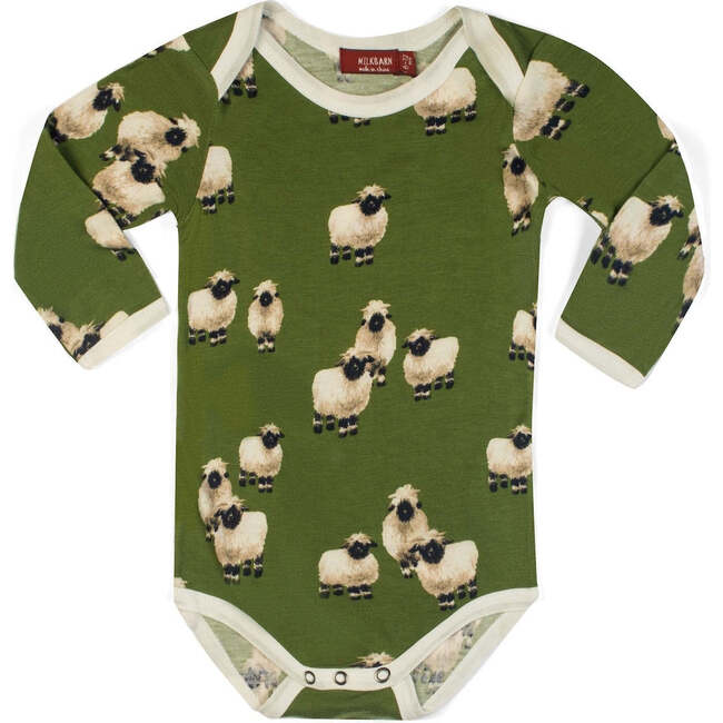 Valais Sheep Bamboo Long Sleeve One Piece