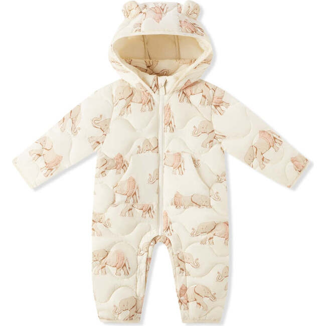Tutu Elephant Lightweight Down Hooded Jumpsuit