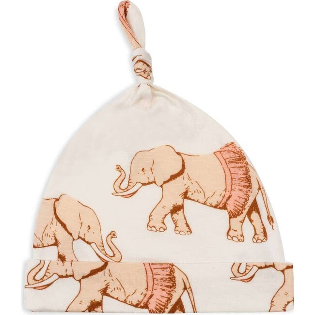 Tutu Elephant Bamboo Knotted Beanie Hat