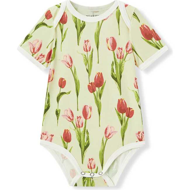 Tulip Luxe Stretch Short Sleeve One Piece