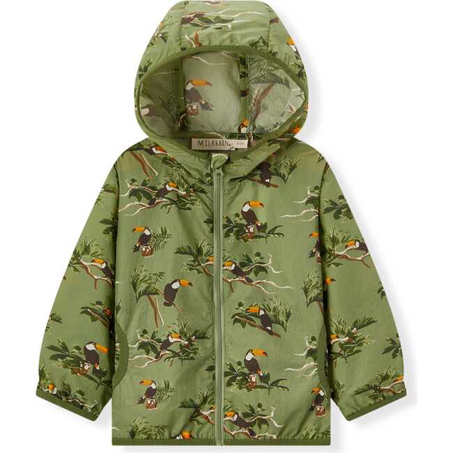 Toucan Hooded Sun Shield Windbreaker Jacket