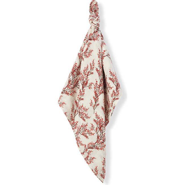 Winterberry Organic Cotton Muslin Swaddle Blanket