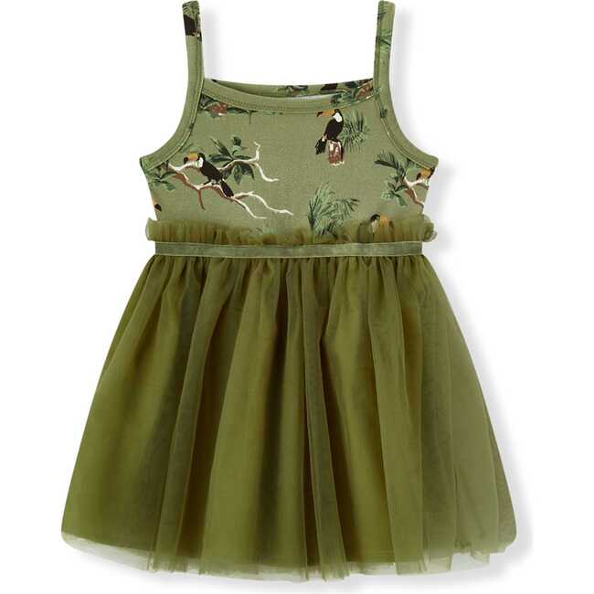 Toucan Cotton Stretch Ballet Dress