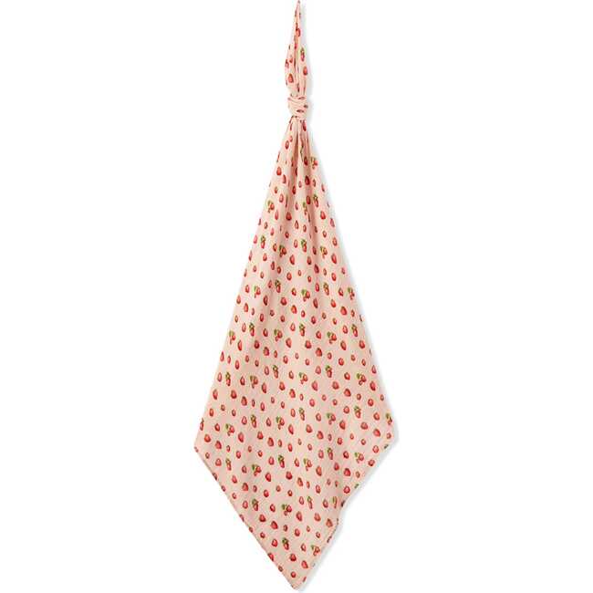 Strawberry Organic Cotton Swaddle