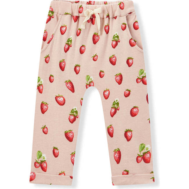 Strawberry Organic Cotton Jogger Pants