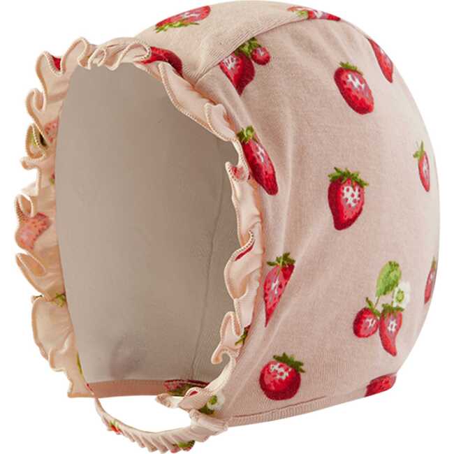 Strawberry Organic Cotton Bonnet