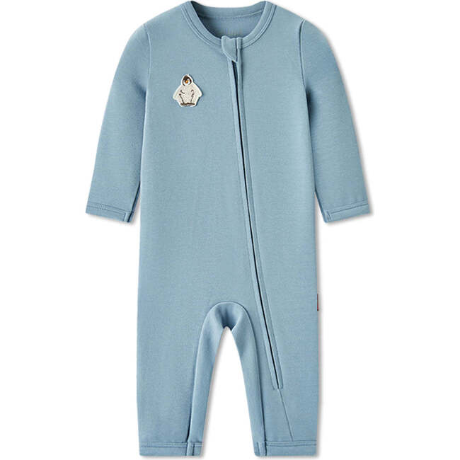 Stone Brushed Zipper Pajama