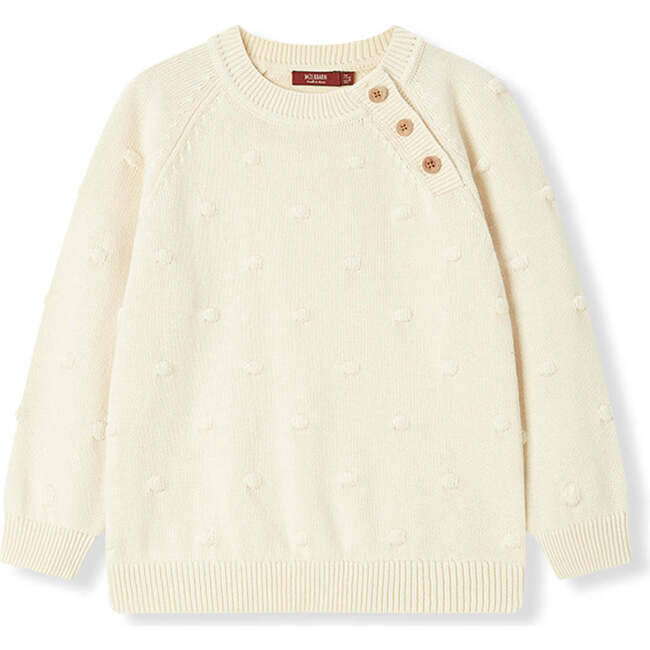 Snow Knit Popcorn Sweater
