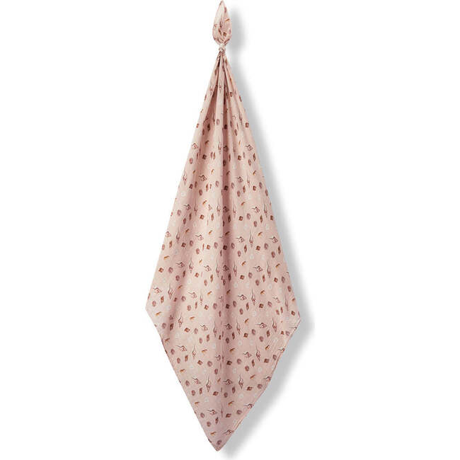 Seashells Bamboo Muslin Swaddle Blanket