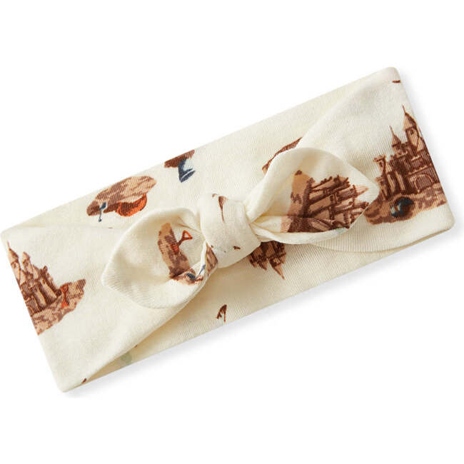 Sandcastle Organic Cotton Knotted Headband