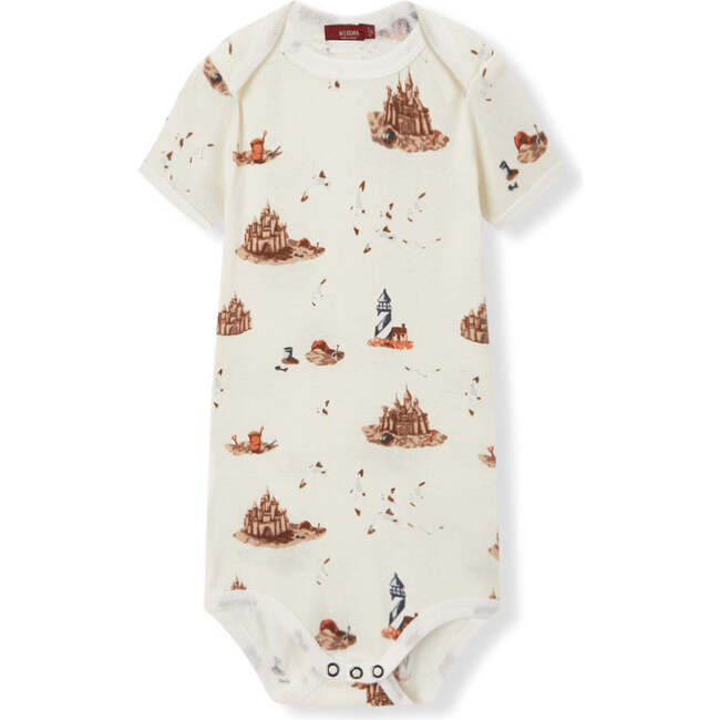 Sandcastle Organic Cotton Short Sleeve One Piece