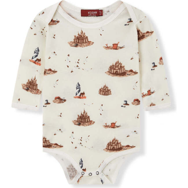 Sandcastle Organic Cotton Long Sleeve One Piece