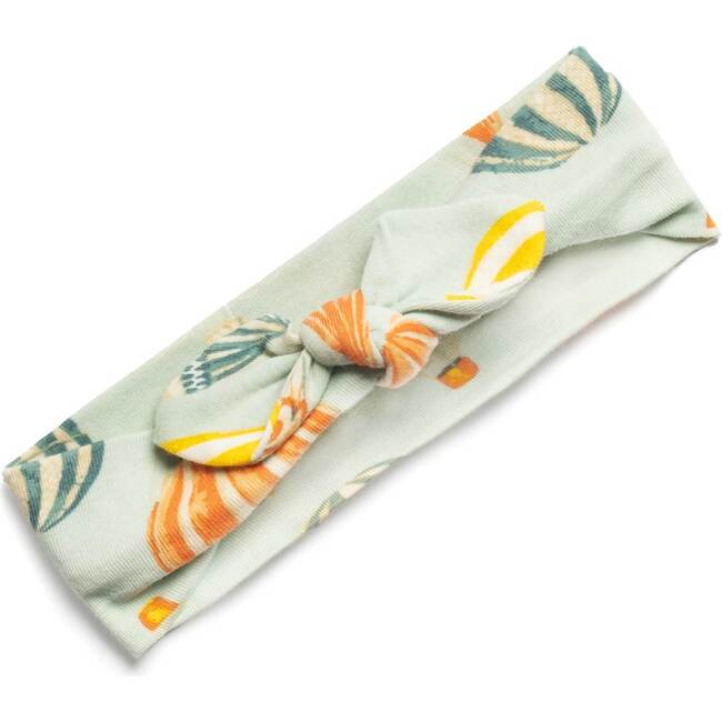 Vintage Balloons Organic Cotton Knotted Headband