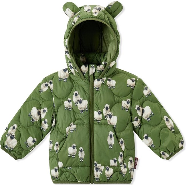 Valais Sheep Lightweight Down Hooded Jacket
