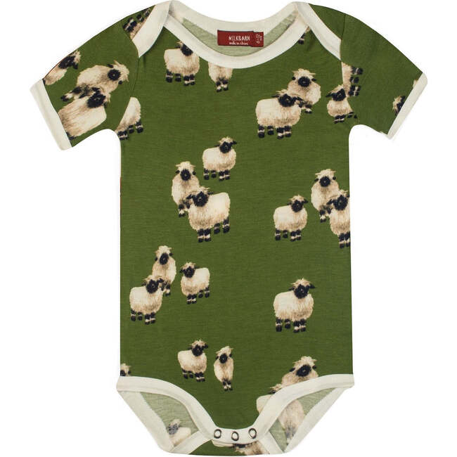 Valais Sheep Bamboo Short Sleeve One Piece