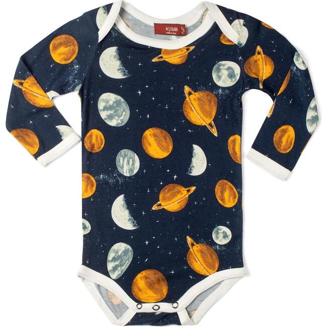 Planets Bamboo Long Sleeve One Piece