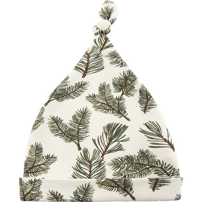 Pine Brushed Knotted Beanie Hat