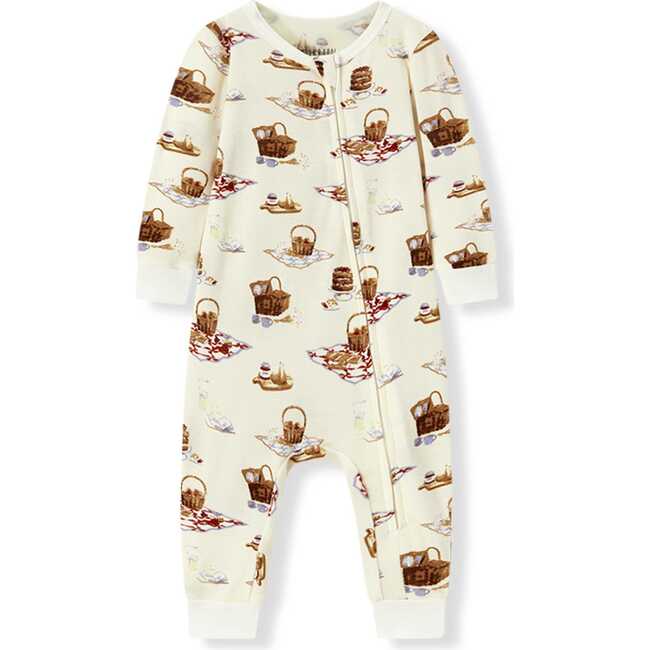 Picnic Organic Cotton Zipper Pajama