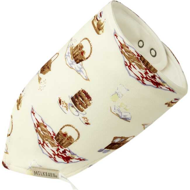 Picnic Organic Cotton Kerchief Bib