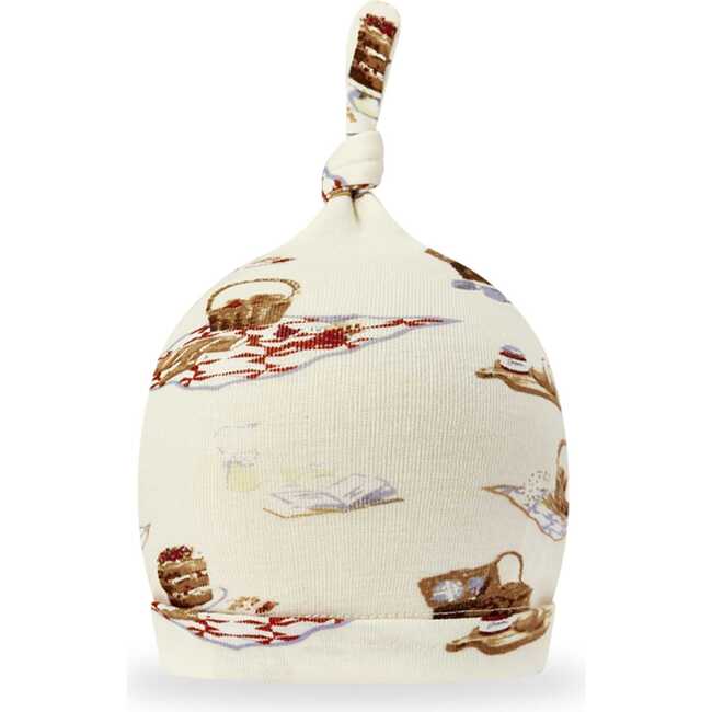 Picnic Organic Cotton Knotted Beanie Hat