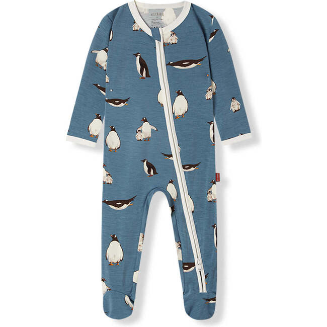 Penguin Luxe Stretch Zipper Footed Romper