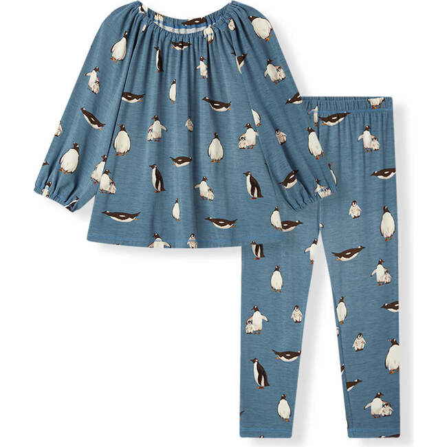 Penguin Luxe Stretch Dress and Legging Set