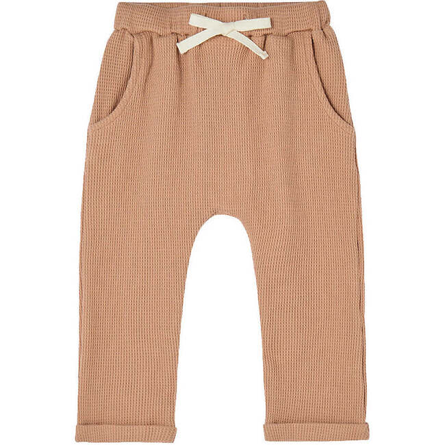 Tawny Rose Waffle Jogger Pants