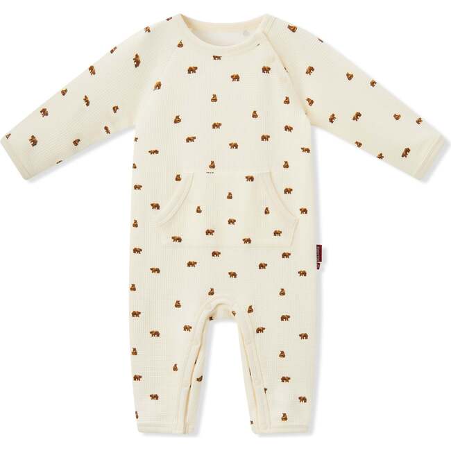 Little Bear Waffle Knit Jumpsuit