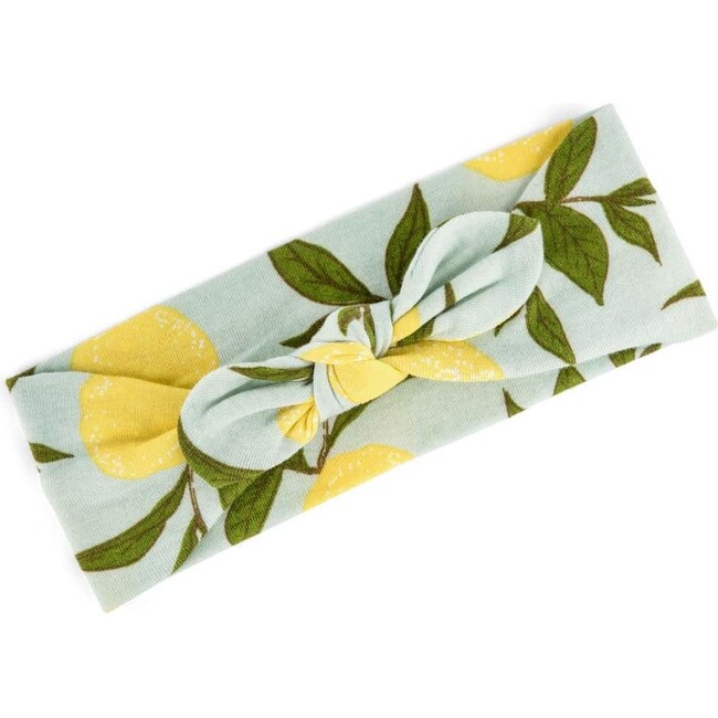 Lemon Organic Cotton Knotted Headband